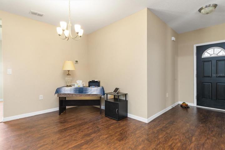Dining room and foyer