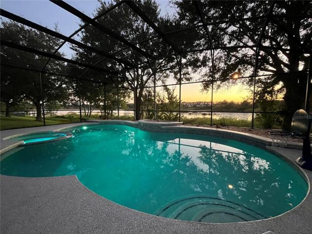 At Sunset this is your fabulous view out the lanai doors