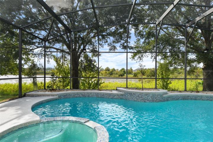 Imagine relaxing in your hot tub heated by natural gas or soaking up the sun on your lounge while floating in the pool.