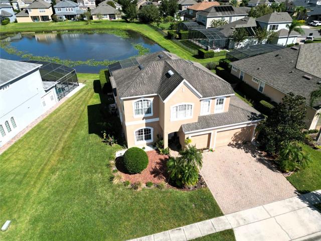 Beautiful pool home w/ Lake view. Fences are permitted in this community