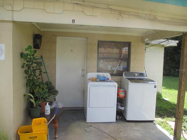 A unit front door