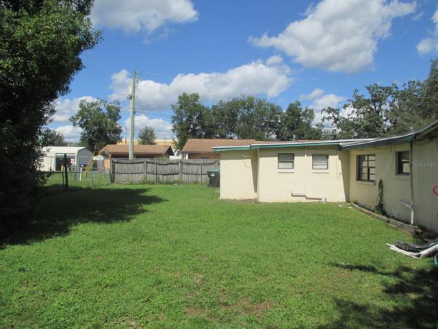 backyard facing north