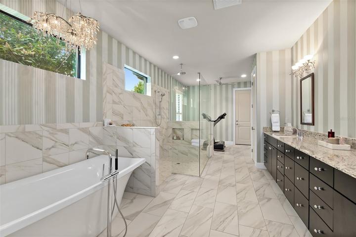 Elegant Master Bathroom with Soaker Tub