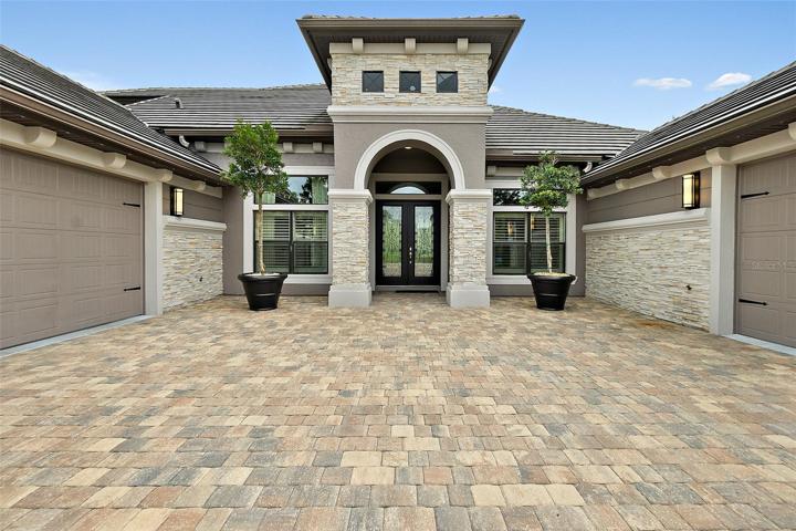 Pavers Driveway & Walkway to Front Door