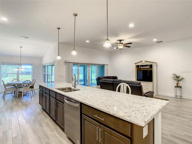 Large/Long Kitchen Island!