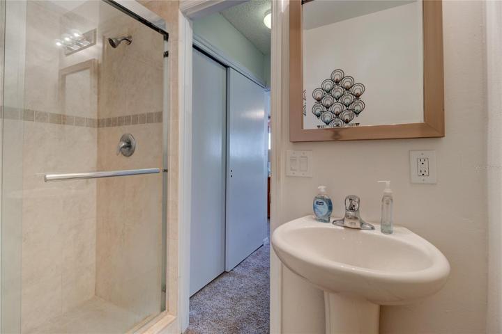 walk in shower