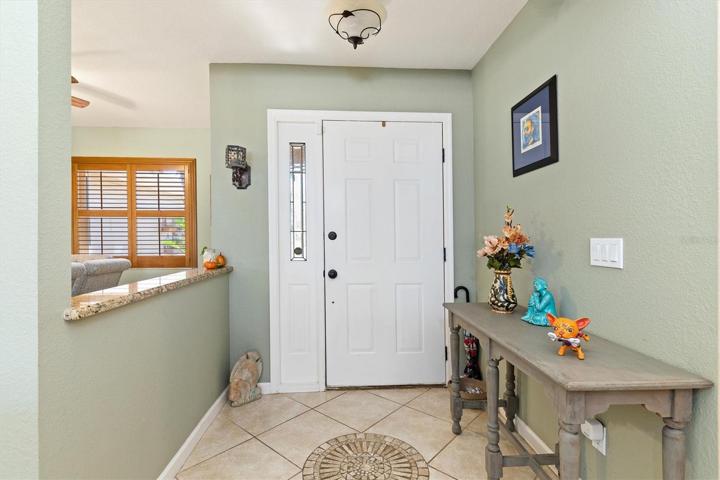 Walkway into the home.