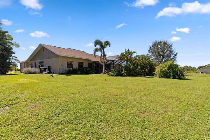 This home sits on an oversized corner lot!