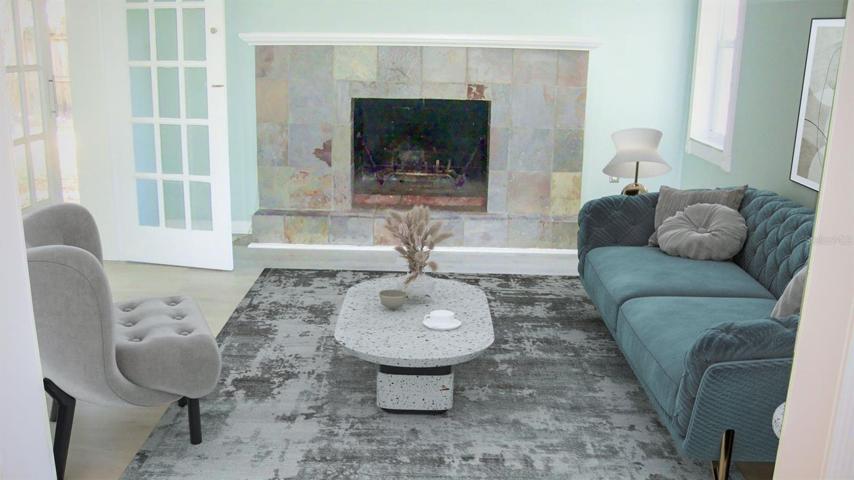 Digial Enhanced Family room
