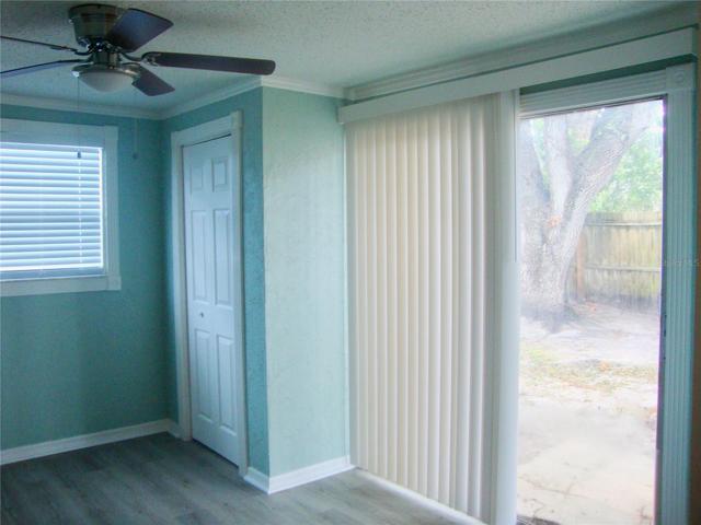 Exit to backyard from 3rd bedroom or office
