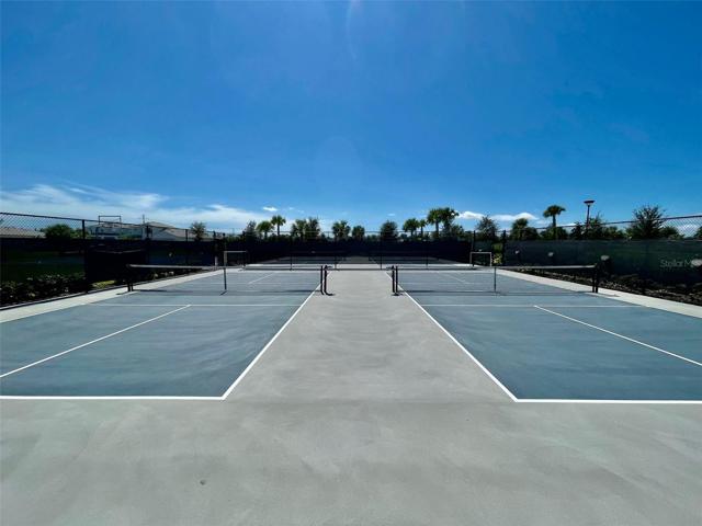 4 Pickleball Courts.