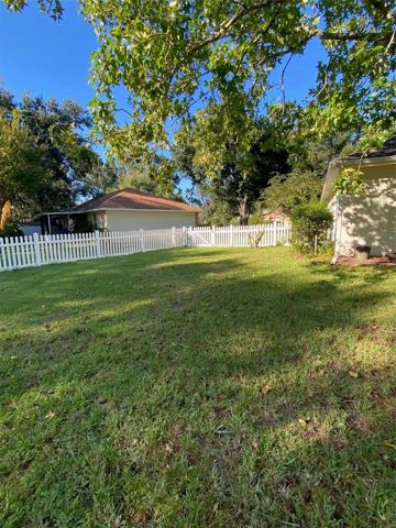 Rear side yard