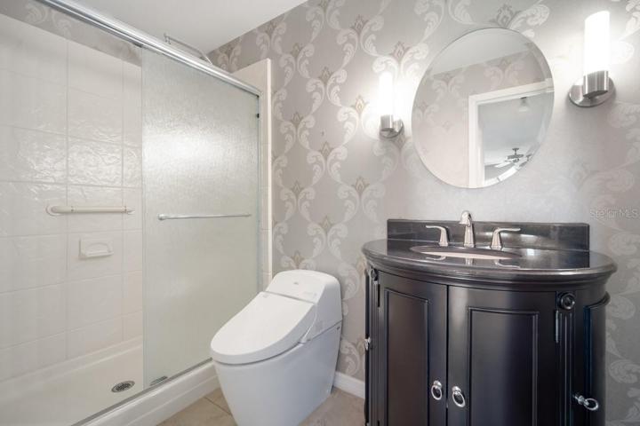 "Normal" toilet has been installed.