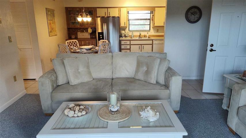Living Room with open plan Dining and Kitchen