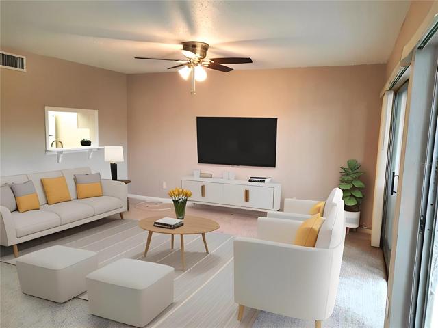 Virtual photo of family room