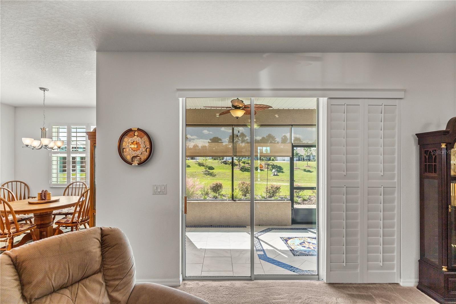 View to Screened in Patio