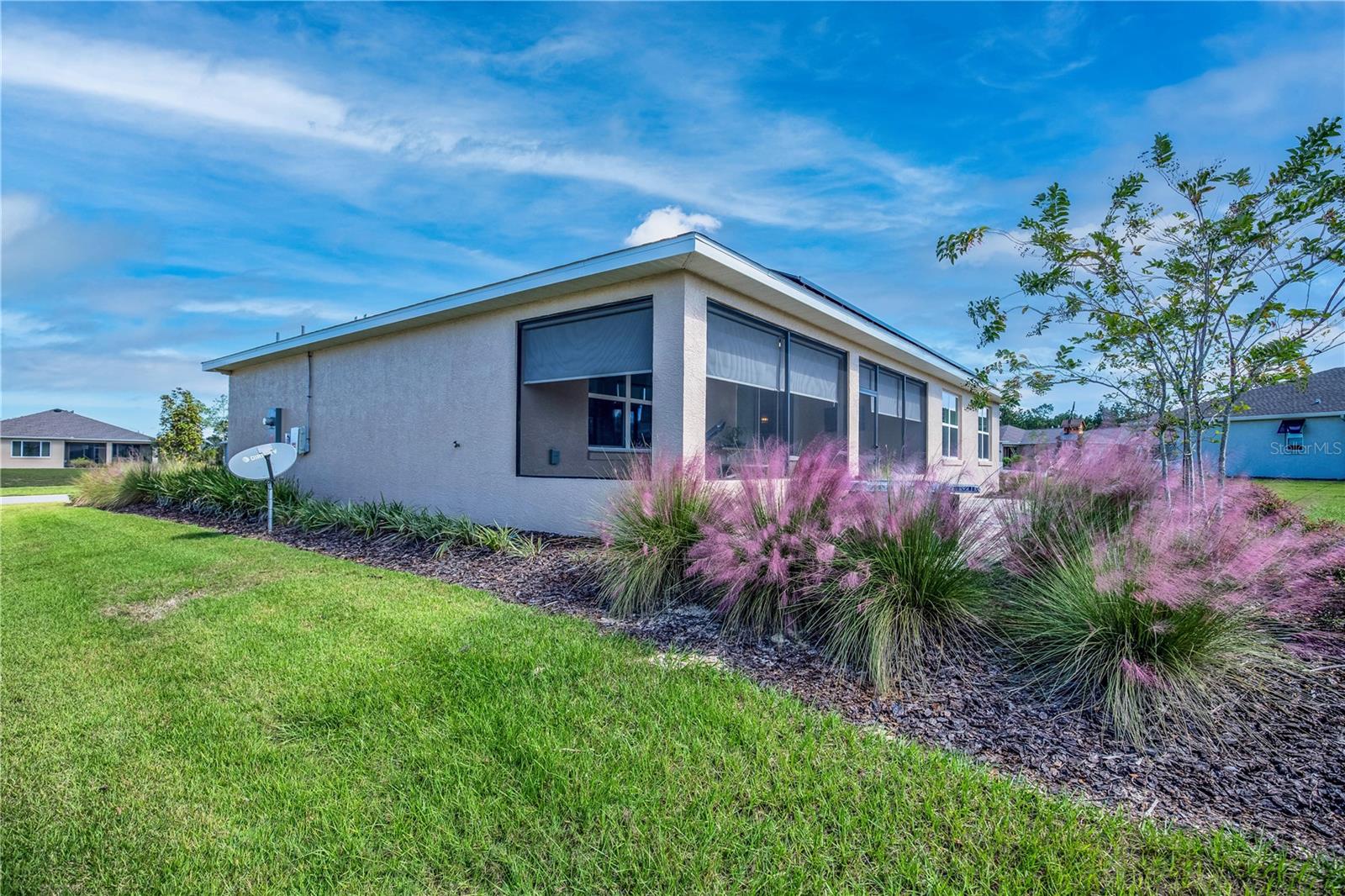 Side View of Property