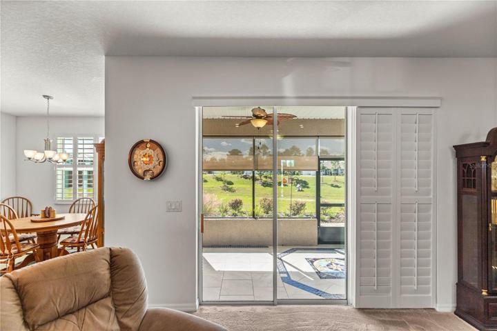 View to Screened in Patio