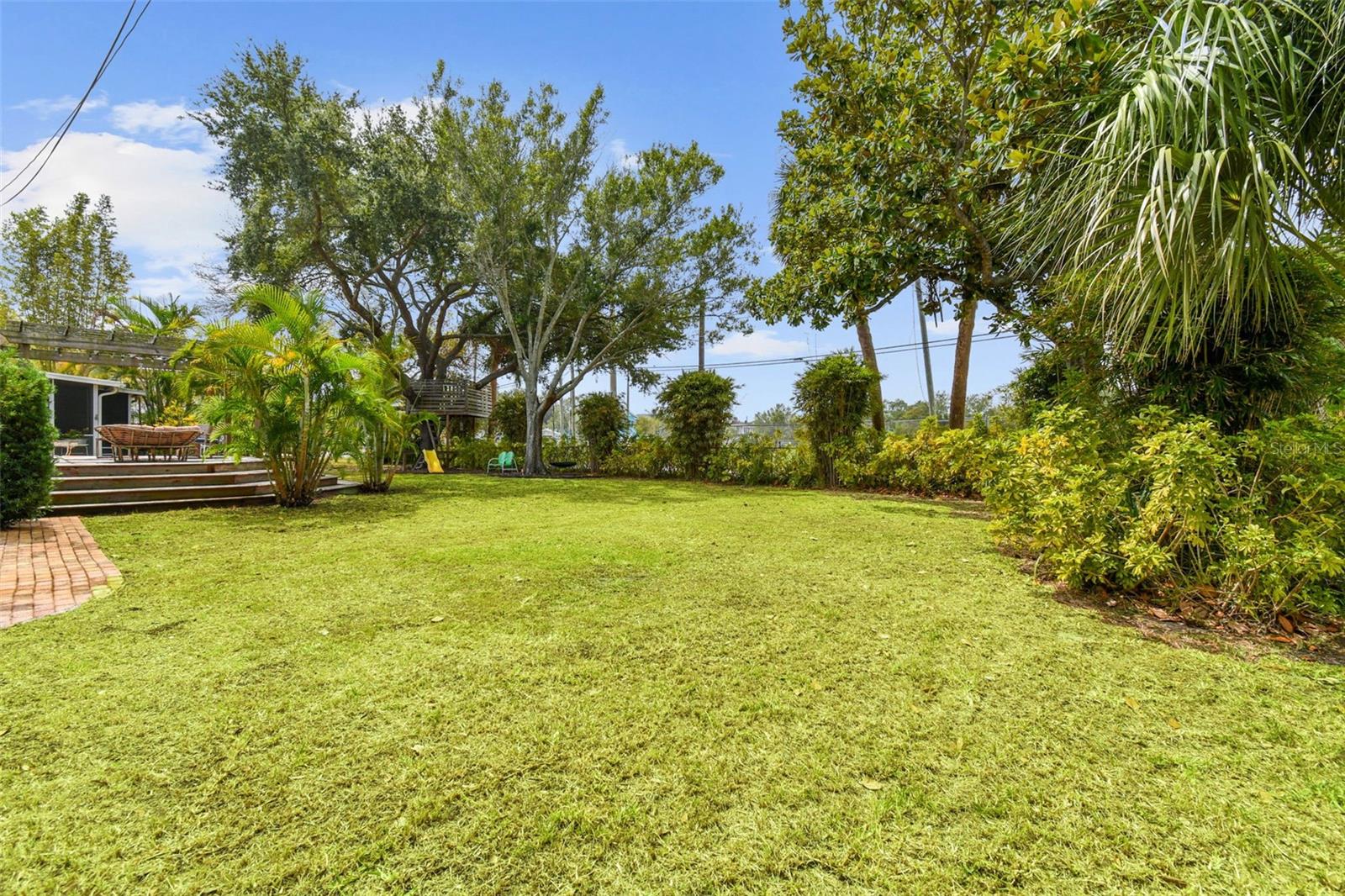 Beautifully landscaped for privacy.
