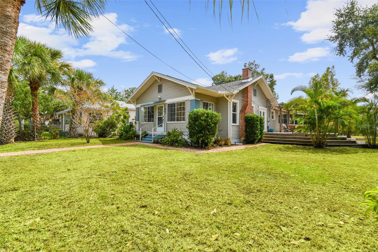 Double corner lot.