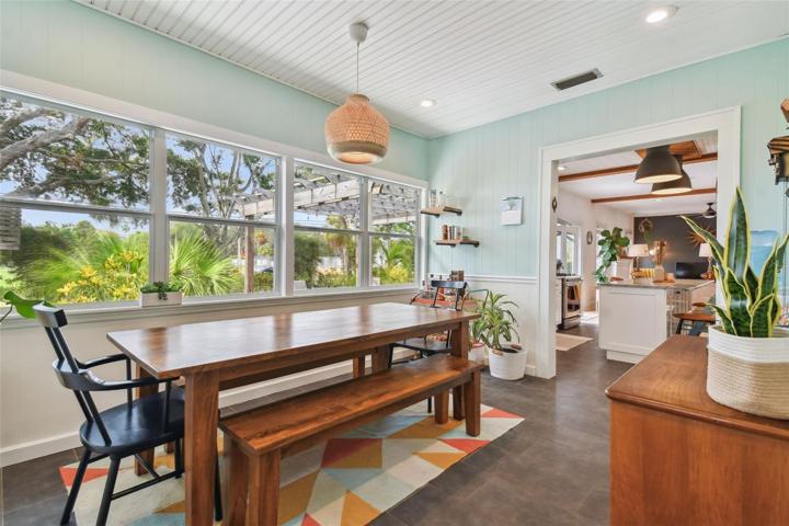 Adjoining spacious dining room. Bright and sunny.