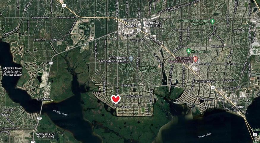 Location in Port Charlotte