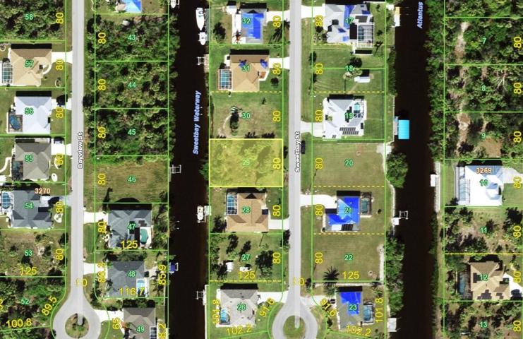 County map of lot