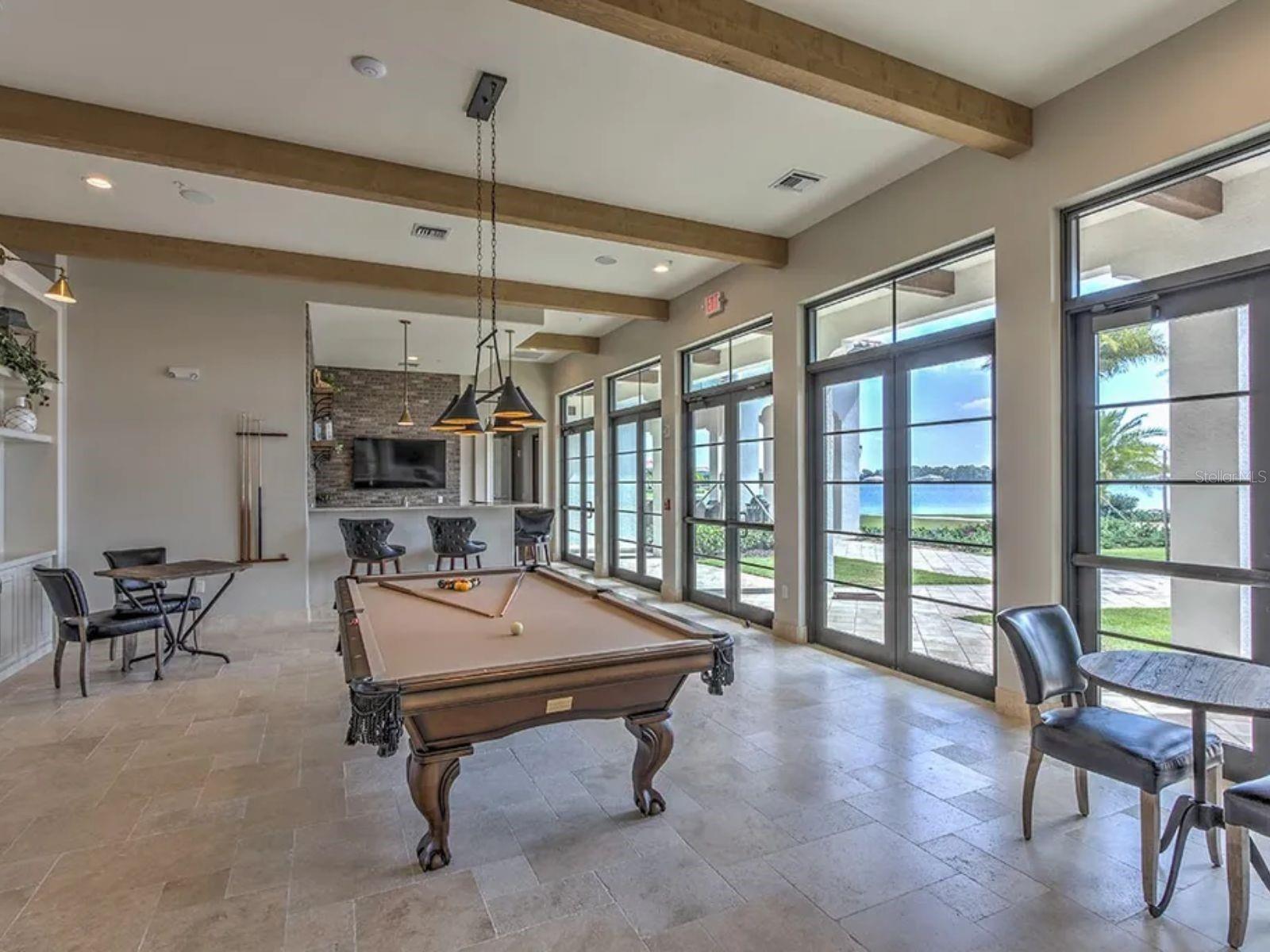 Clubhouse Pool Table