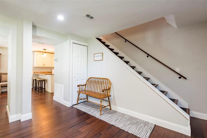 Foyer with stairs to second level