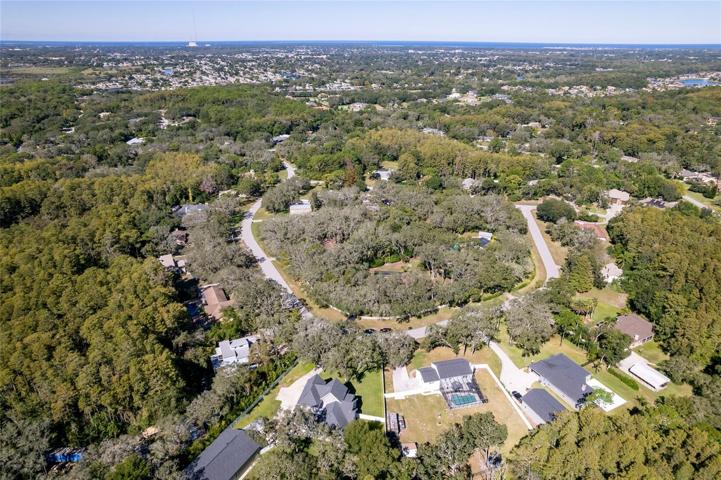 Area overhead view