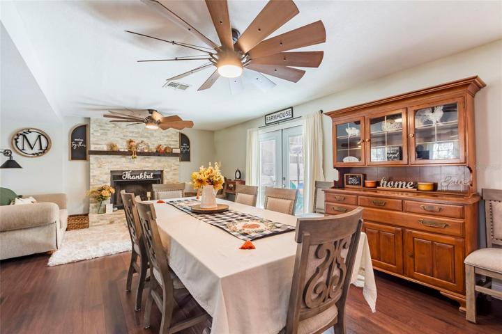 Dining area