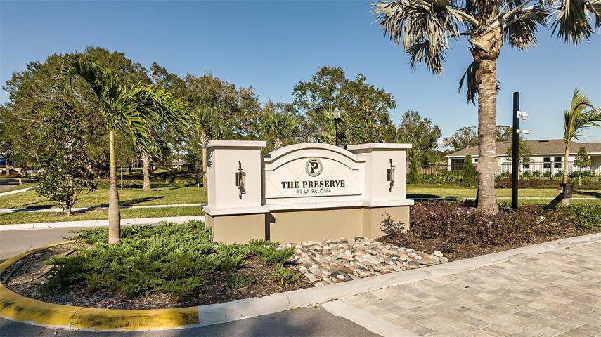 Front Entry Monument