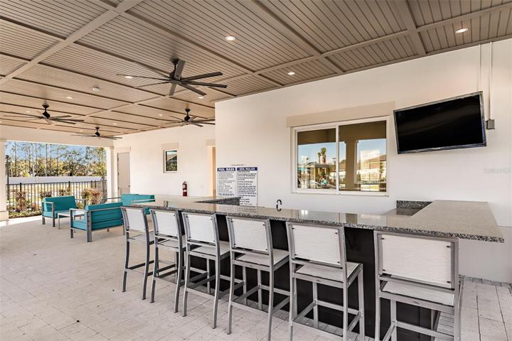 Bar Area Out by The Pool (unstocked)