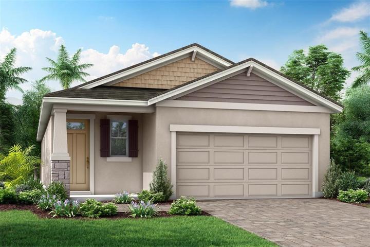 Craftsman Exterior Rendering