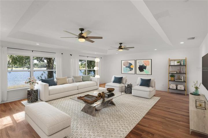 Huge Living2 - Virtually Staged
