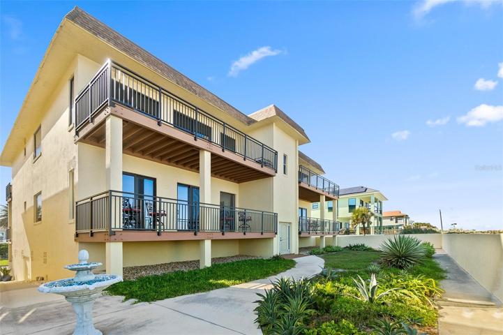 2135 N Ocean Shore Blvd - Lower covered balcony facing the Ocean