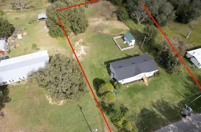 Property line of the property