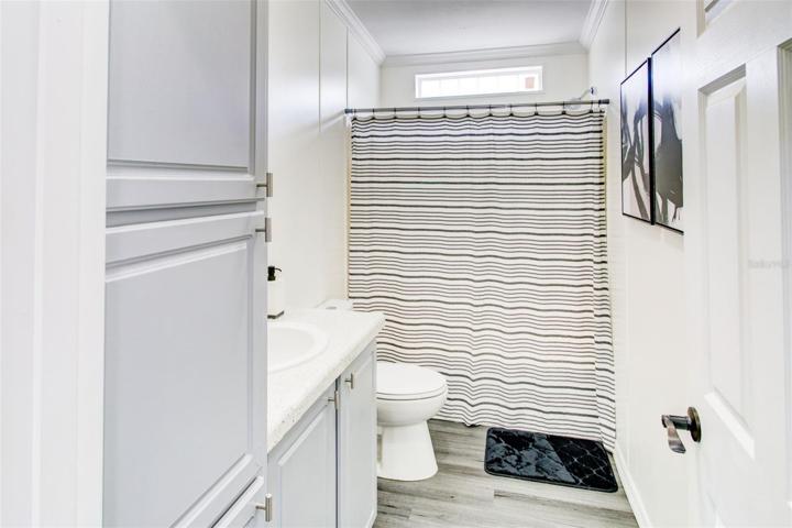 Hall bath.
