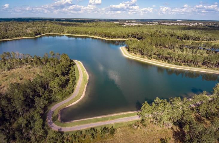 One of the many lakes