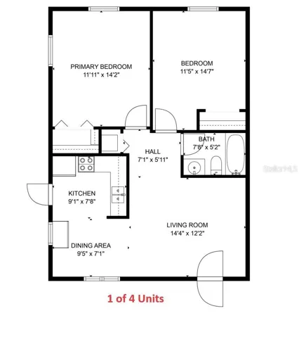 2 units also for sale next door