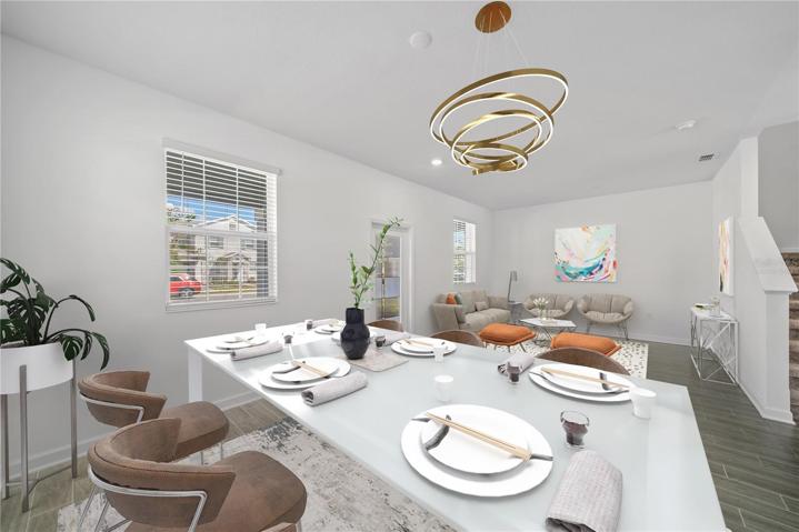 Virtually staged - Lots of space for entertaining