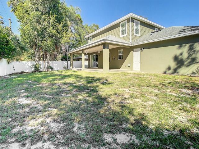 Spacious Rear Yard