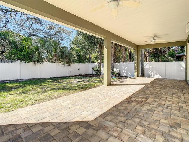 Rear Patio - Outdoor Living Area