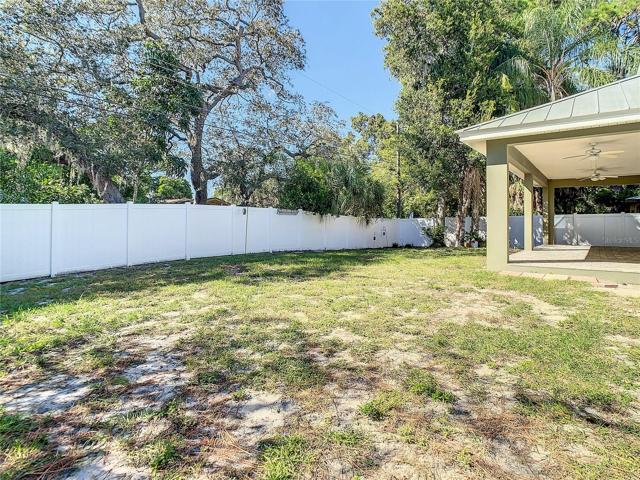 Spacious Rear Yard