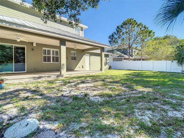 Spacious Rear Yard