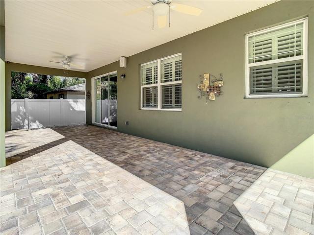 Rear Patio - Outdoor Living Area
