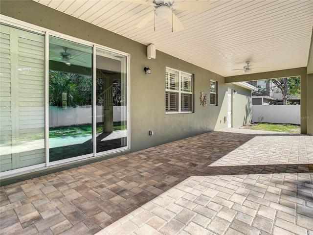 Rear Patio - Outdoor Living Area