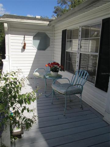 Front porch on home