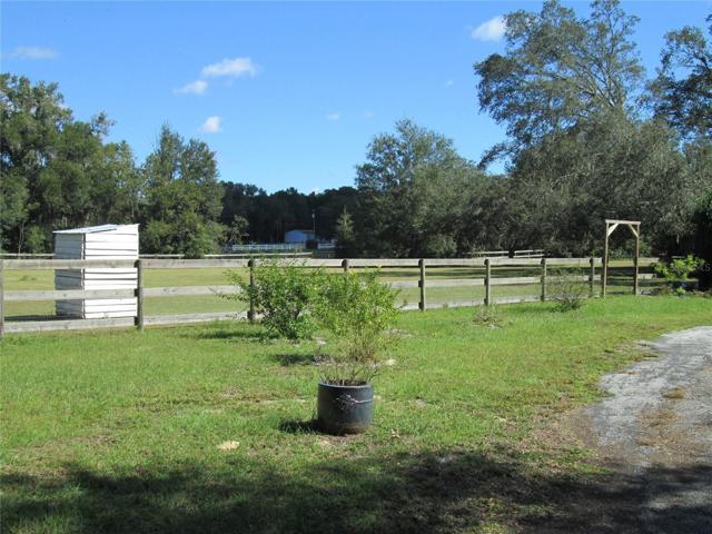View of pasture from front yard