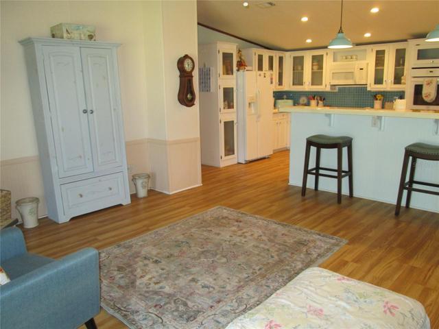 Family room looking towards kitchen